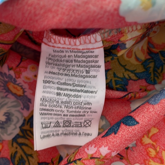 J Crew x Liberty Floral Blouse size 0 - Picture 5 of 9